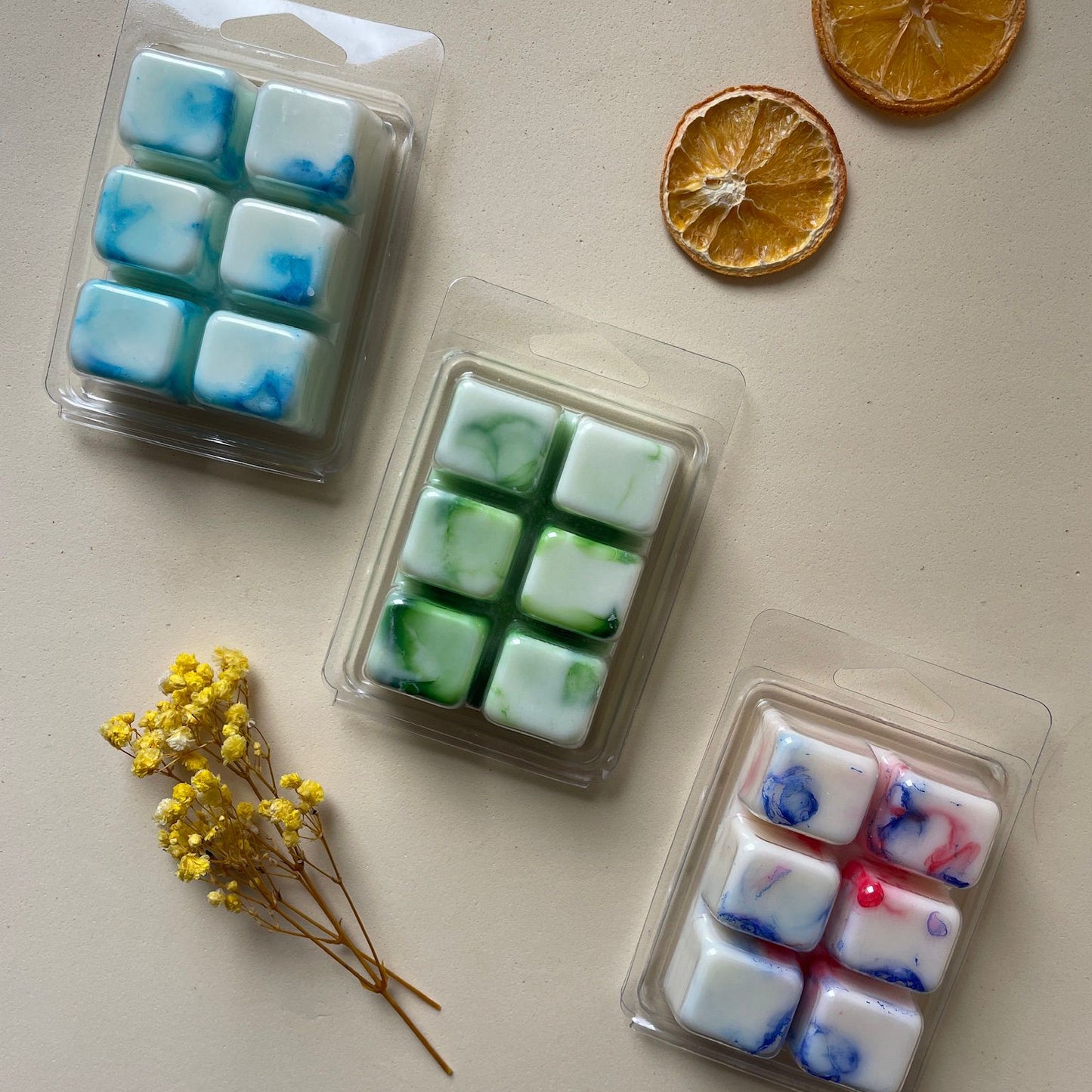 Pack tabletas cera aromatica