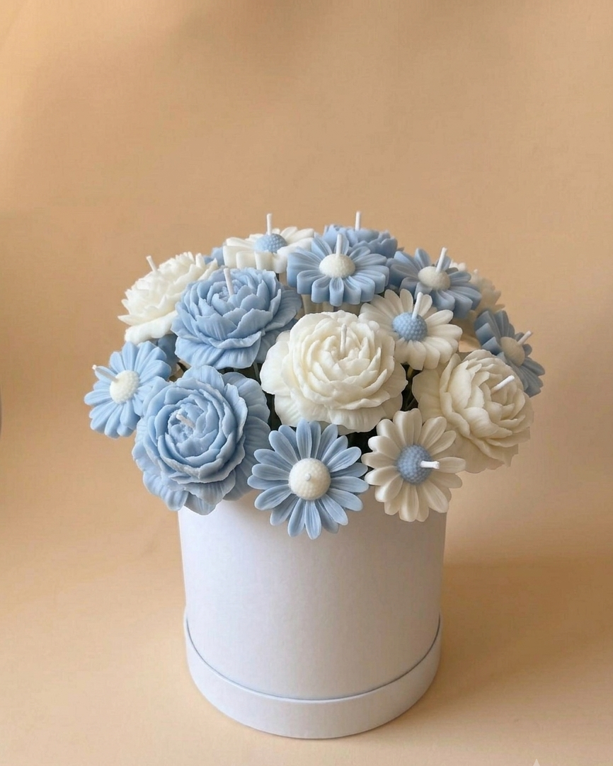 Ramo flores de cera personalizado
