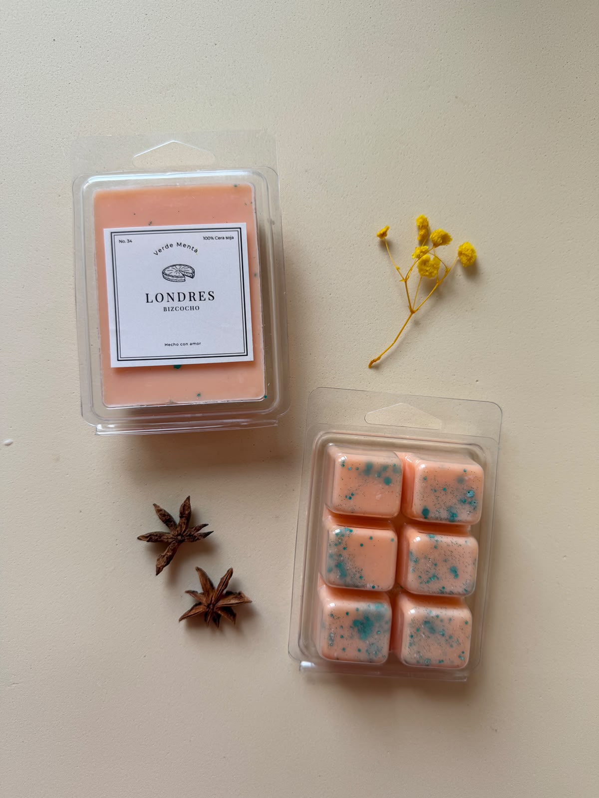 tableta cera aromatica bizcocho