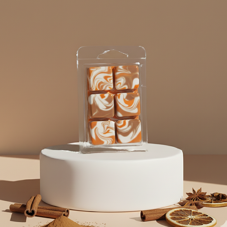 wax melts naranja canela