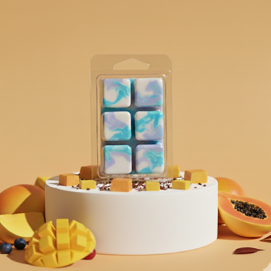 wax melts mango y papaya