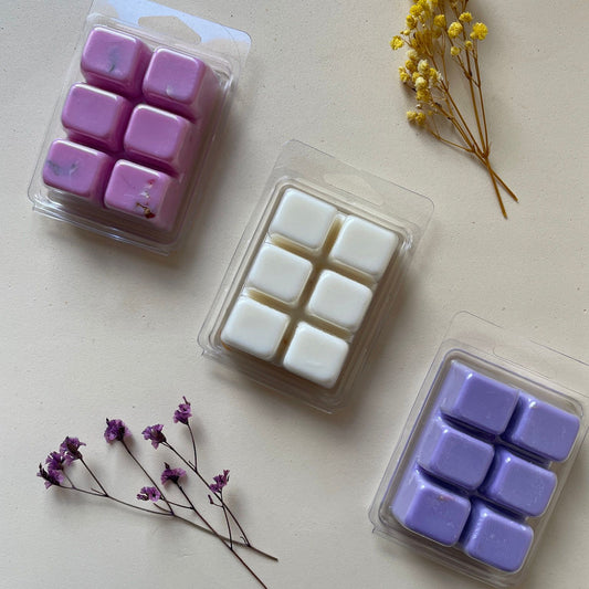 tabletas de cera aromatica floral