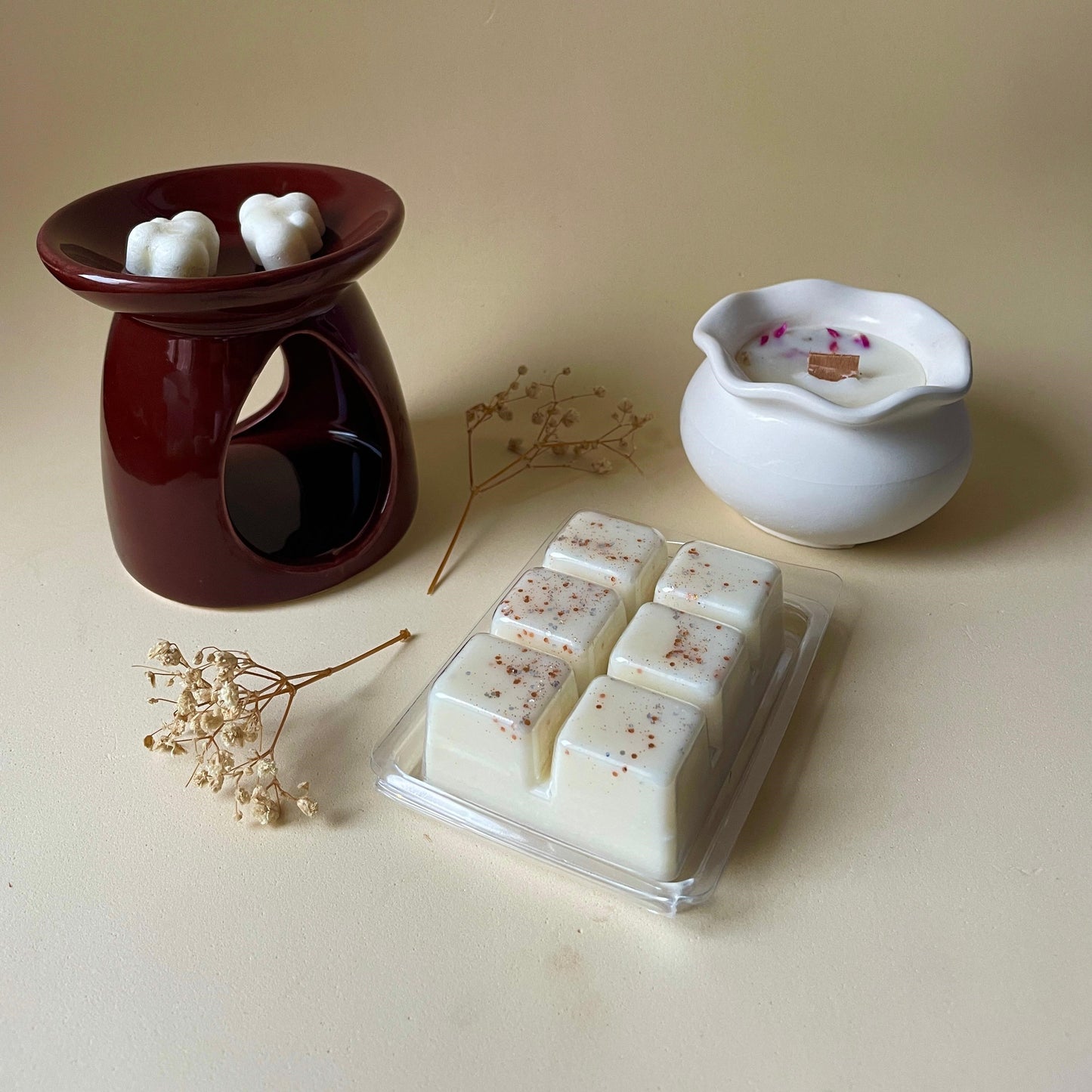 Pack quemador + wax melts