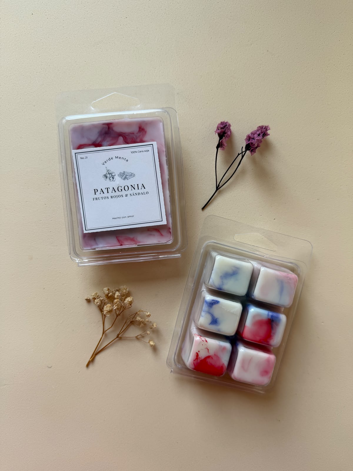 tableta cera aromatica frutos rojos