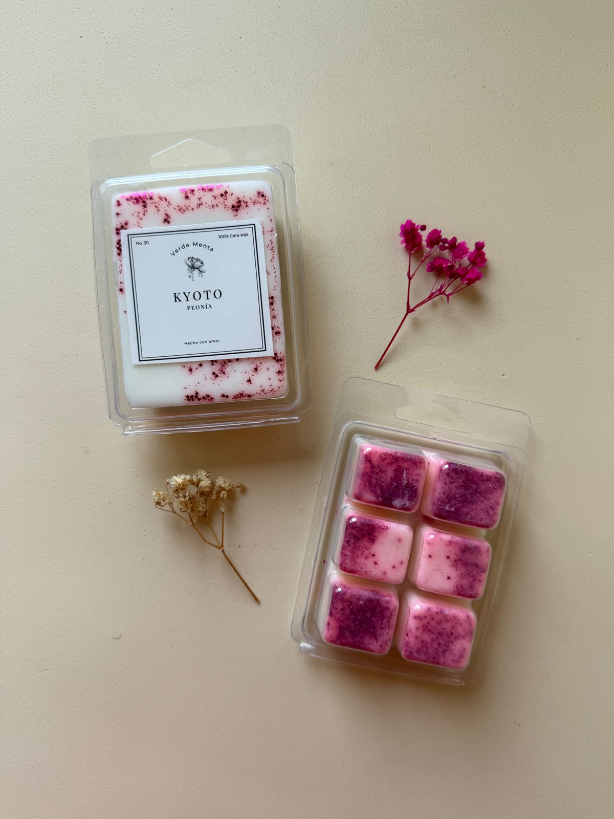 tableta cera aromatica peonia