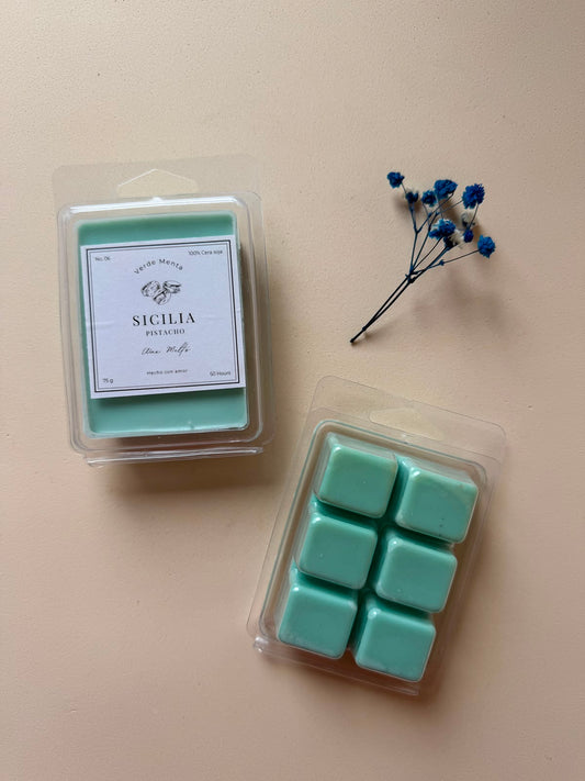 tableta cera aromatica pistacho